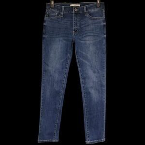 KanCan Jeans Womens Size 9 / 28 Dark Wash Slim Straight, Measures 31x29